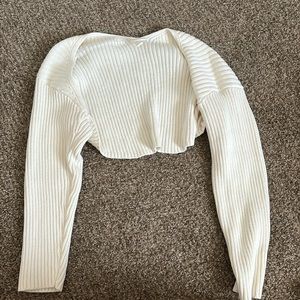 Large shrug sweater